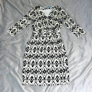 J. McLaughlin Faux Wrap Dress